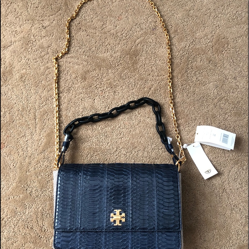 TORY BURCH Kira Exotic Shoulder Bag